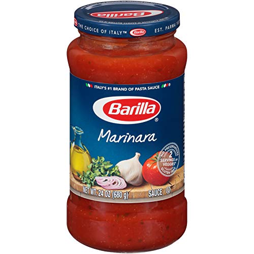 Barilla Pasta Sauce, Marinara, 24 Ounce (Pack of 8)