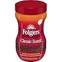 Folgers Classic Roast Instant Coffee, 8 Oz. Jar