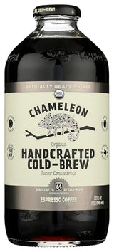 Chameleon Cold Brew Organic Espresso Cold Brew Coffee, 32 FZ