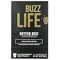 Better Buzz Life Blend (Buzz Life) Single Serve Coffee Pods Medium Roast, 12 Count (Pack of 1), Small Batch Roasted Arabica Coffee Beans, K-Cup