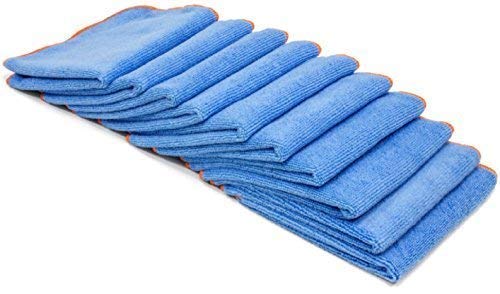 Silver-Infused Microfiber Cloths. Go Beyond Ordinary Cleaning. 10 Washable/Reusable 12"x12" Cloths.
