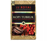 JJ Royal Coffee Kopi Tubruk - Pure Black (Microground Coffee)(30s x 5.5g) 165g - A smooth and mellow coffee without any additives or preservatives