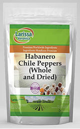Habanero Chile Peppers (Whole and Dried) (16 oz, ZIN: 528723) - 2 Pack