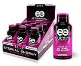 Eternal Energy shot POMEGRANATE flavor with 25 vitamins, minerals, amino acids, and antioxidants and no sugar added. 2 Boxes (total 24).