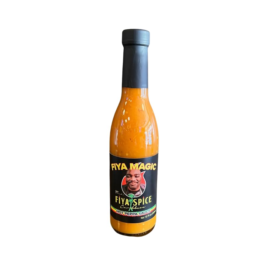 Caribbean Hot Pepper Sauce | Jamaican Habanero Blend | Bold Island Heat | 5 fl oz