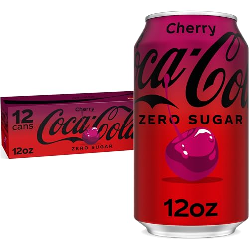 Coca-Cola Cherry Zero, 12 fl oz, 12 Pack