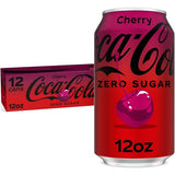 Coca-Cola Cherry Zero, 12 fl oz, 12 Pack