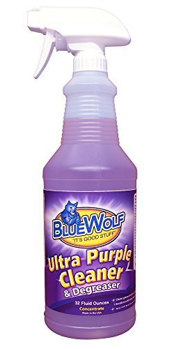 Blue Wolf BW-PQ Ultra Cleaner and Degreaser, Purple, 32 oz.