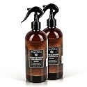 Abbey & Sullivan Linen Spray, Sandalwood & Patchouli, Warm and Earthy Odor Eliminating Scent, Pack of 2, 16 oz