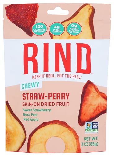 Rind, Straw Peary Blend Fruit Snack, 3 Ounce