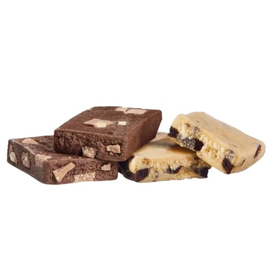 Trail Mix Packs 2 oz, 28-count Assorted Nuts Mix With Protein Bars Variety Pack - Chocolate Peanut Butter & Cookies And Cream 2.2. oz 20 Count