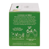 Ahmad Tea Green Tea, Cold Brew Lemon and Mint Teabags, Iced Tea, 20 ct (Pack of 1) - Caffeinated and Sugar-Free