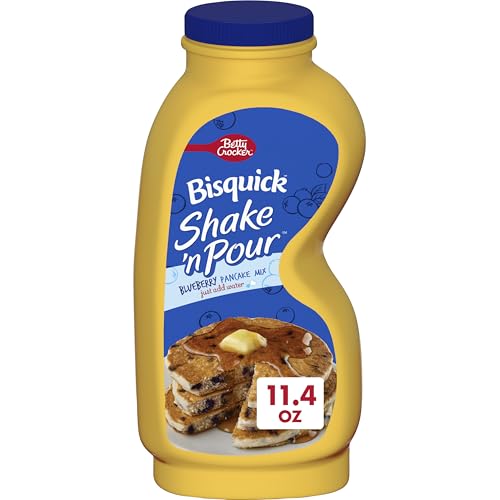 Betty Crocker Bisquick Shake 'n Pour Pancake Mix, Blueberry Flavored, 11.4 oz