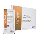 Powder Free Latex Surgeon/Surgical Gloves, Size 9, Sterile, 50 Pair/Box