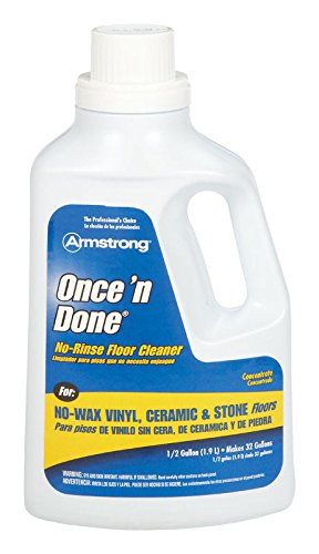 Armstrong 330806 Armstrong Once 'N Done Cleaner Concentrate, 1/2 Gallon (64OZ) - 2 Pack,Multicolor