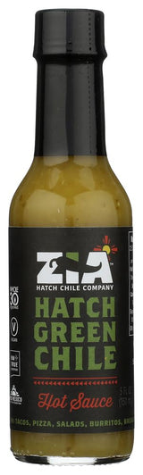 ZIA GREEN CHILE COMPANY Hatch Green Chile Hot Sauce, 5 FZ