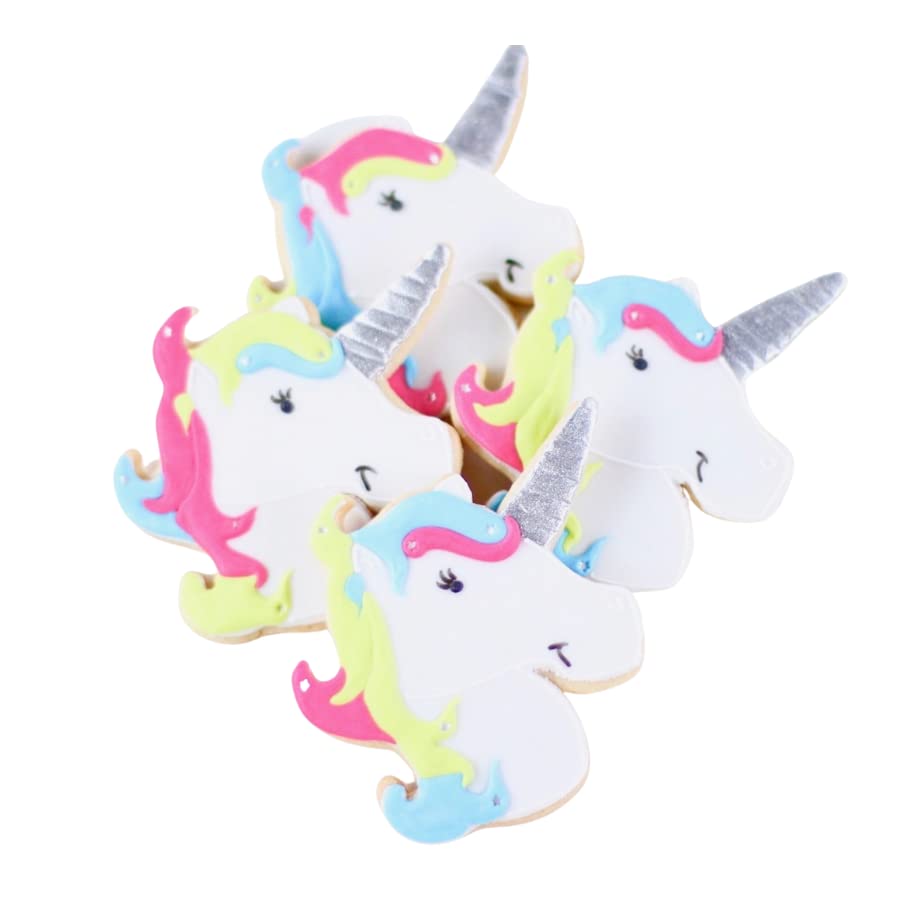 ½ Dz. Unicorn Cookies! Birthday Party Themed Favors or Gift!