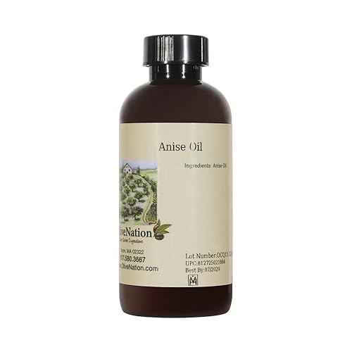OliveNation Anise Oil, Food Grade Star Anise Essential Oil for Cooking or Flavoring - 4 ounces