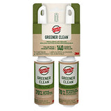 Scotch-Brite Greener Clean Lint Roller, 2 Pack (140 Sheets Total), 4 in x 29.4 ft Each, Refillable Rollers with 100% Recycled Handles, Strong Adhesive