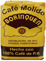 Puerto Rican Variety Pack Ground Coffee - 4 Local Favorites in 8 Ounce Bags (Borinquen, Rico, Yaucono and Crema) Includes Two Envelopes Of Sason