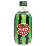 TomTomomasu Japanese Soda Watermelon Cider, 10 oz. (300ml) (Pack of 5) - Product of Japan.