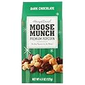 Harry & David Dark Chocolate Moose Munch Premium Popcorn Holiday Box