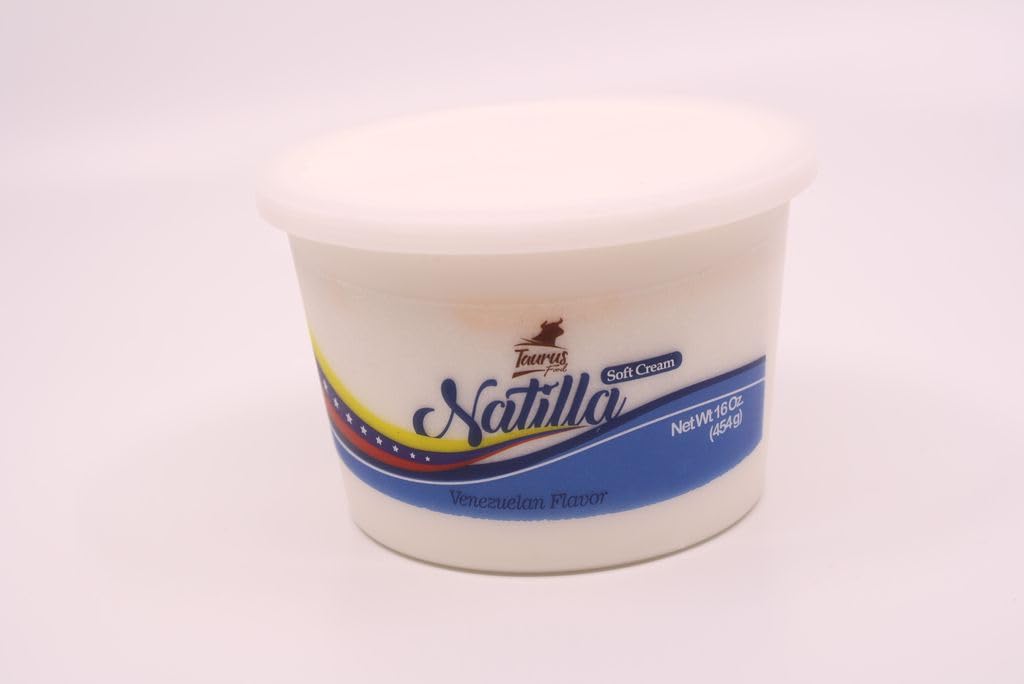 Natilla Venezuelan Cream Spread for Arepas, Cachapas and Plantains, Traditional Style