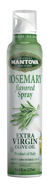 ITALIAN SCENTS Spray Extra Virgin Olive Oil with Basil, Rosemary, Lemon, Orange and Black Pepper (Pack of 4) 8.5 oz each