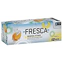 Fresca Soda, Sparkling Flavored, Original Citrus, Fridge Pack, 144 Fl. Oz. With Other Natural Flavors.