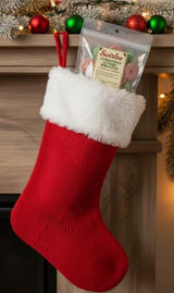 Swirlee™ Christmas Gummy Wreaths - “Half-Pounder” Holiday Stocking Stuffer Candy - Soft & Chewy Red and Green Gummies - Festive Treats - 8oz Bag