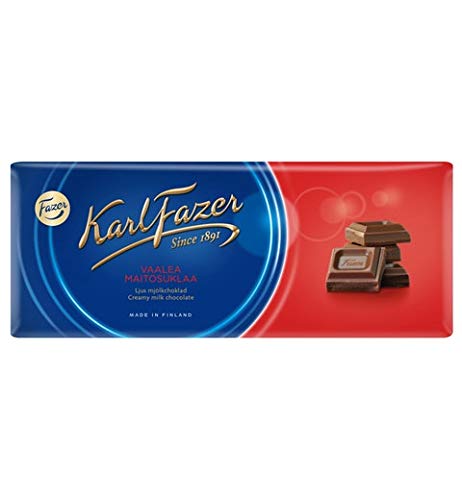 Fazer Karl Fazer Creamy milk Chocolate 4 bars of 200g