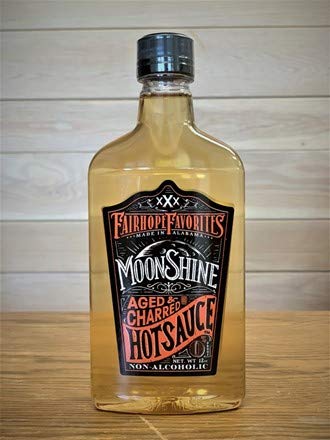 Fairhope Favorites Moonshine Aged Charred Hot Sauce 6.75 Ounce