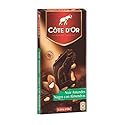 Cote D'Or Dark Chocolate w/Almonds 200 g.