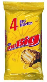 Mr. Big Chocolate Bars, 60g/2.1oz/4pk