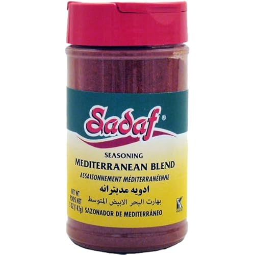 Sadaf Mediterranean Seasoning - Mediterranean Blend Seasoning for Vegetables, Meat Or Marinades - Mediterranean Spices for Cooking - Kosher