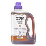Indigo Wild Zum Clean Laundry Soap - Plant-Based Liquid Laundry Soap - Contains Baking Soda, Essential Oils & Saponified Coconut Oil - Amber - 64 fl
