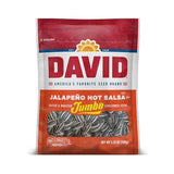 David Seeds Sunflower Seeds, Jalapeno, 5.25 oz - Pack of 6