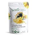 Food to Live - Organic Sunflower Seeds, 8 Ounces - Hulled, Raw, Non-GMO, Dried Kernels, Unsalted, Kosher, Vegan, Keto, Paleo, Sirtfood, Bulk