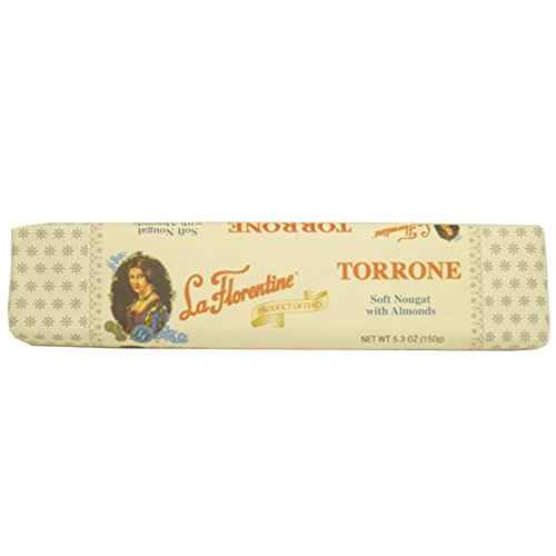 La Florentine Almond Torrone Bar 5.3 Oz., Pack of 6