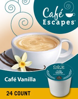 CAFÃ‰ ESCAPES Cafe Escapes Cafe Vanilla K-Cups