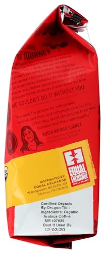 Equal Exchange Organic Coffee, Midnight Sun, Ground, French Roast, 10 oz (283.5 g)