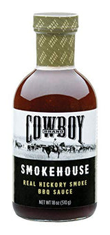 Cowboy Smokehouse Real Hickory Smoke BBQ Sauce 18 oz.