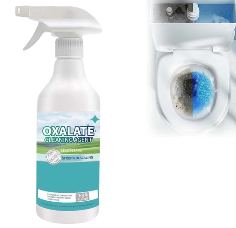 Pishengfa High Concentration Oxalic Acid Toilet All-purpose Cleaner,Highly Effective Oxalic Acid Toilet Cleaner,All-purpose for Bathroom for Floor