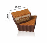 OMNIYA Delicacy Chocolate Kenefe (8oz) - Crispy Knafeh Layer with Belgian Chocolate - Gourmet Middle Eastern Dessert Fusion