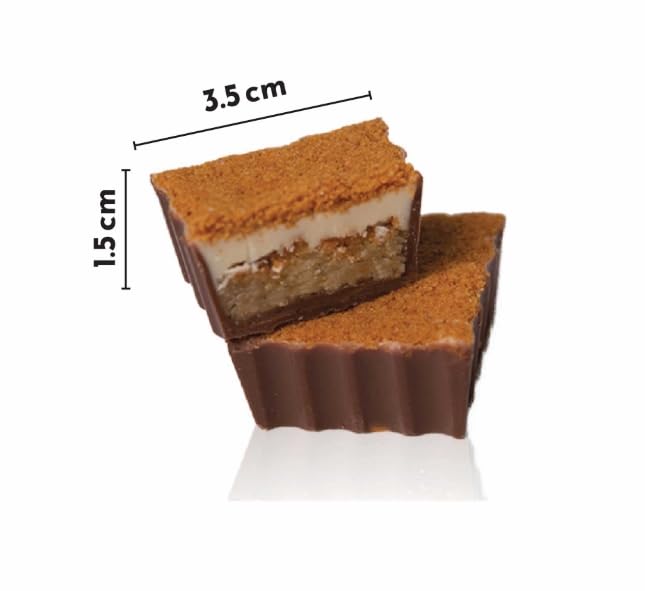 OMNIYA Delicacy Chocolate Kenefe (8oz) - Crispy Knafeh Layer with Belgian Chocolate - Gourmet Middle Eastern Dessert Fusion