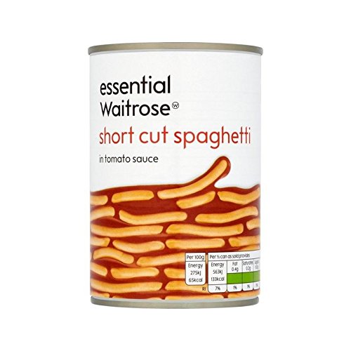 Short Cut Spaghetti essential Waitrose 410g - Pack of 2