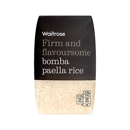 Rice Bomba Paella Waitrose 500g - Pack of 6