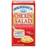 Brunswick, Ready To Eat Chicken Salad Kit With Crackers, 3 Ounce