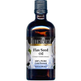Flax Seed Oil - 100% Pure, Cold Pressed (3.40 fl oz, ZIN: 428134) - 2 Pack