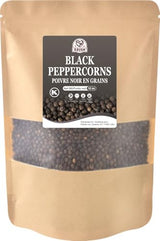 52USA Black Peppercorns, 12oz (Pack of 1), Peppercorns for Grinder Refill, Gluten-Free, Kosher, Whole Peppercorns, All Natural Black Pepper
